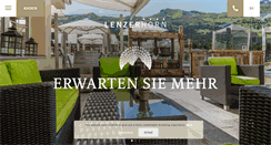 Desktop Screenshot of hotel-lenzerhorn.ch